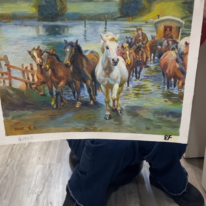 油画纯手绘油画40*30