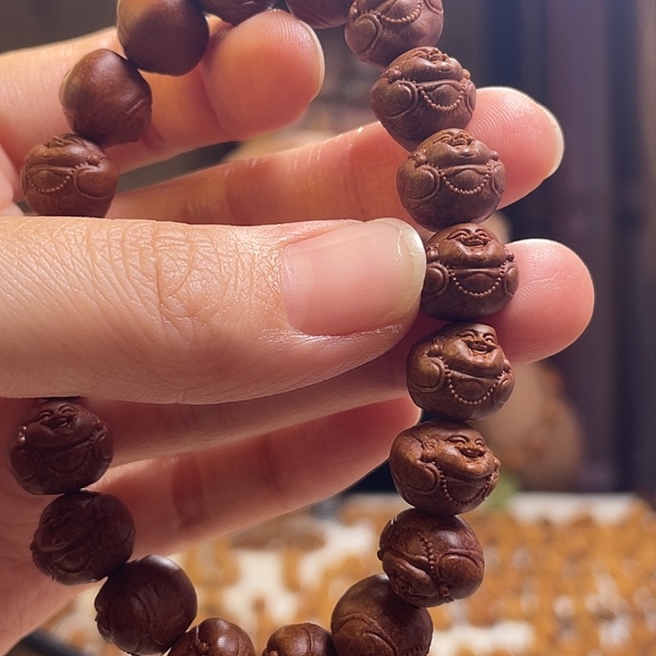 手串/手链橄榄核龙纹桃核