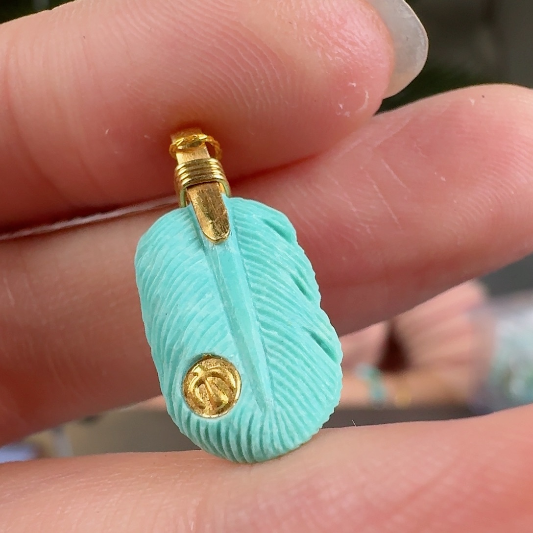 绿松石珠宝奇石未镶嵌