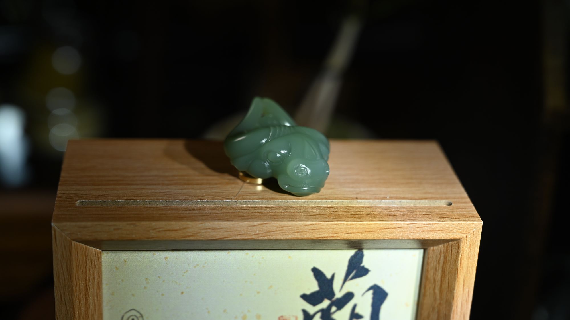 和田玉鸭蛋青·牛首挂件时尚百搭简约国风