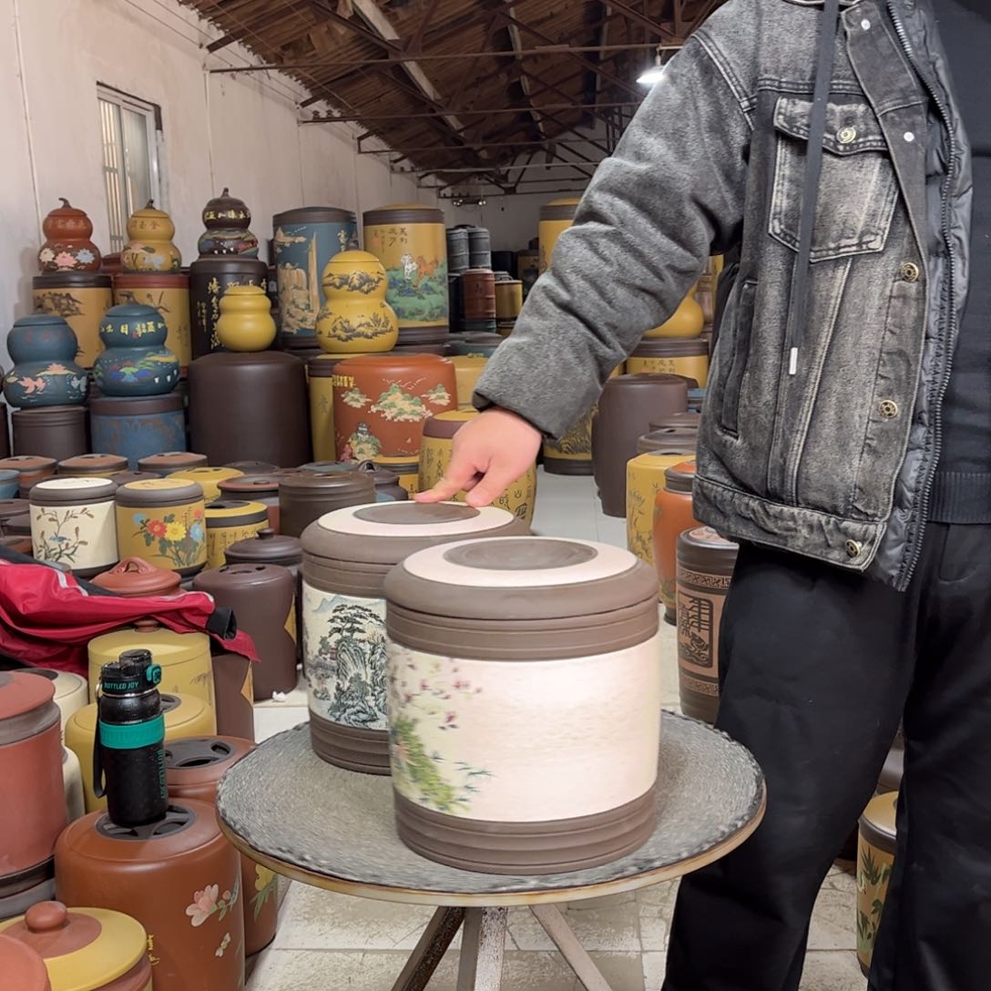 紫砂茶叶罐茶叶罐