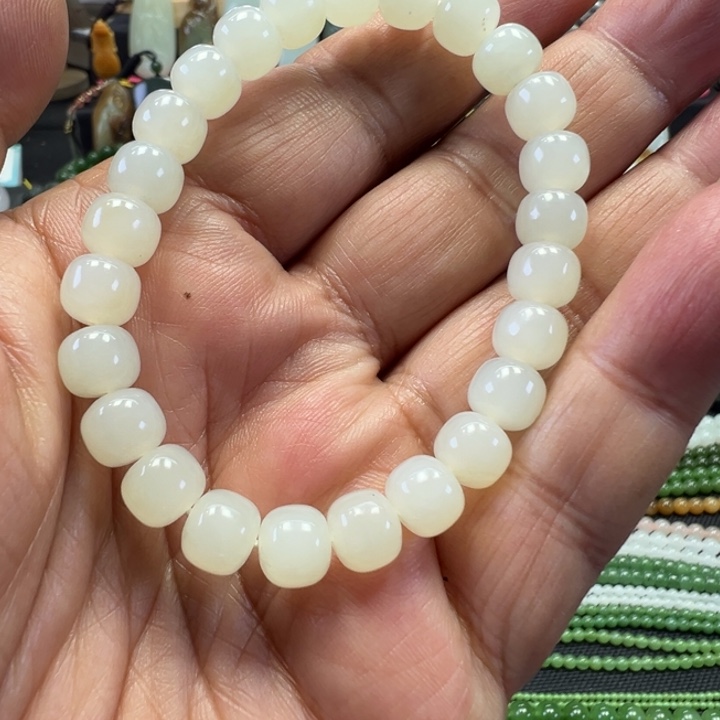 和田玉未镶嵌套链