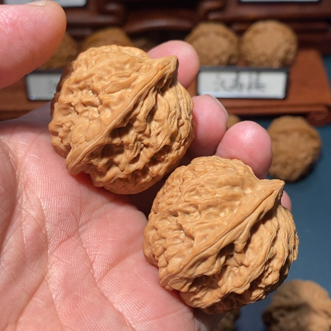 文玩核桃把件请****生核桃