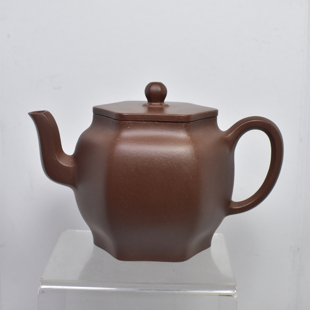 六方宫灯 经典六方器混方 容量约300毫升 原矿紫泥 半手工制