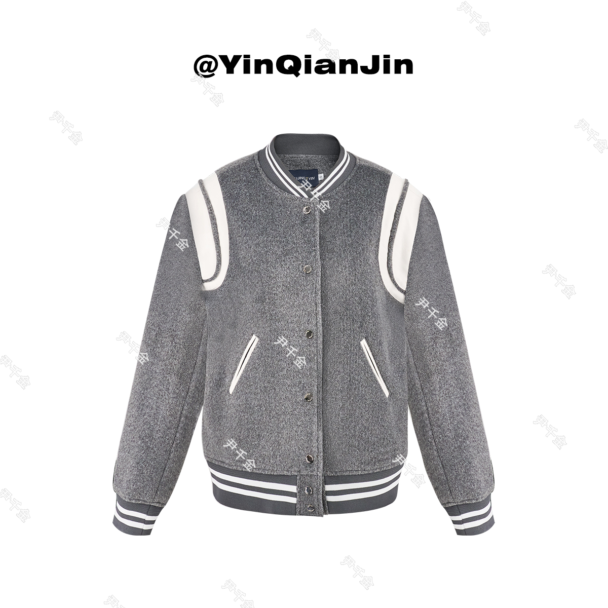 尹千金J【富二代】春秋款省钱风休闲秋季潮牌韩版棒球服F071611