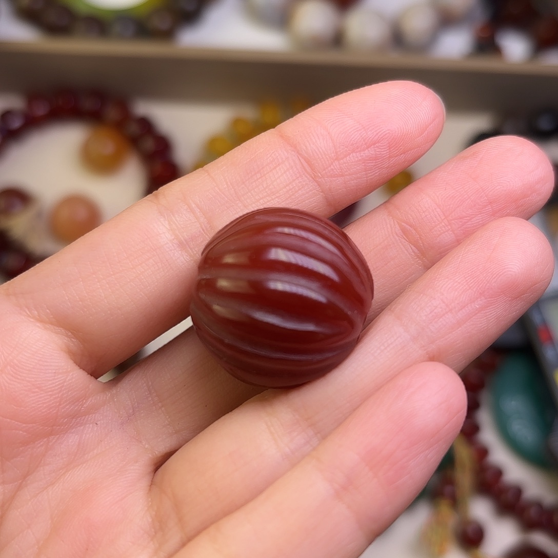 小***乖玛瑙/玉髓未镶嵌颈饰