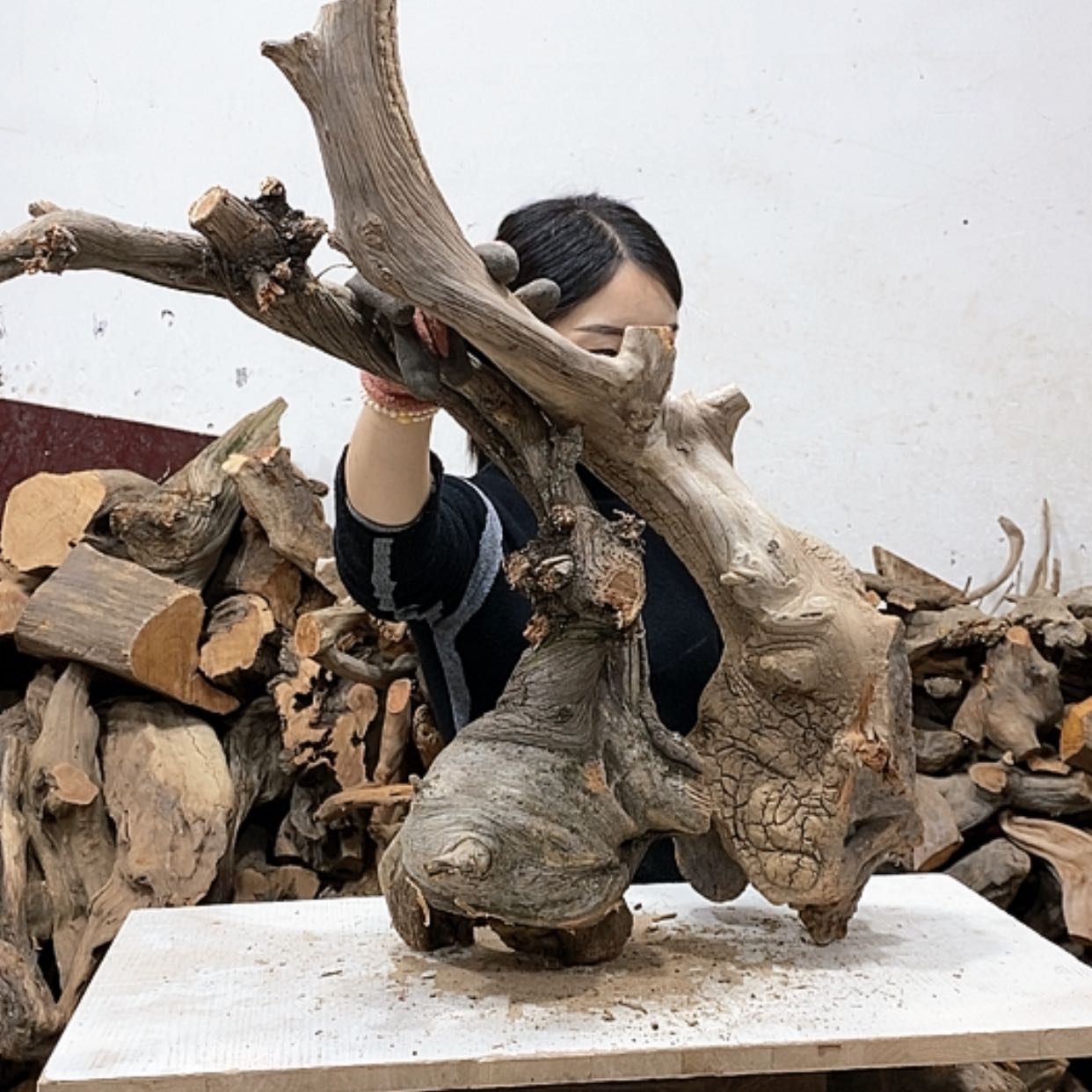 【闪购商品】柏木张**雕我们都是好孩子