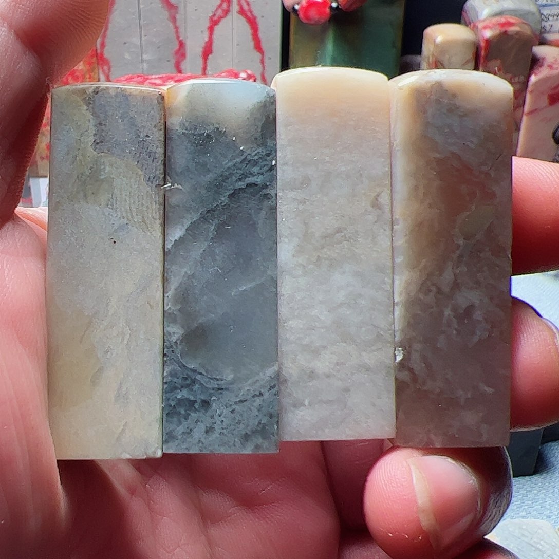 昌化石喵***谔昌化冻石印章