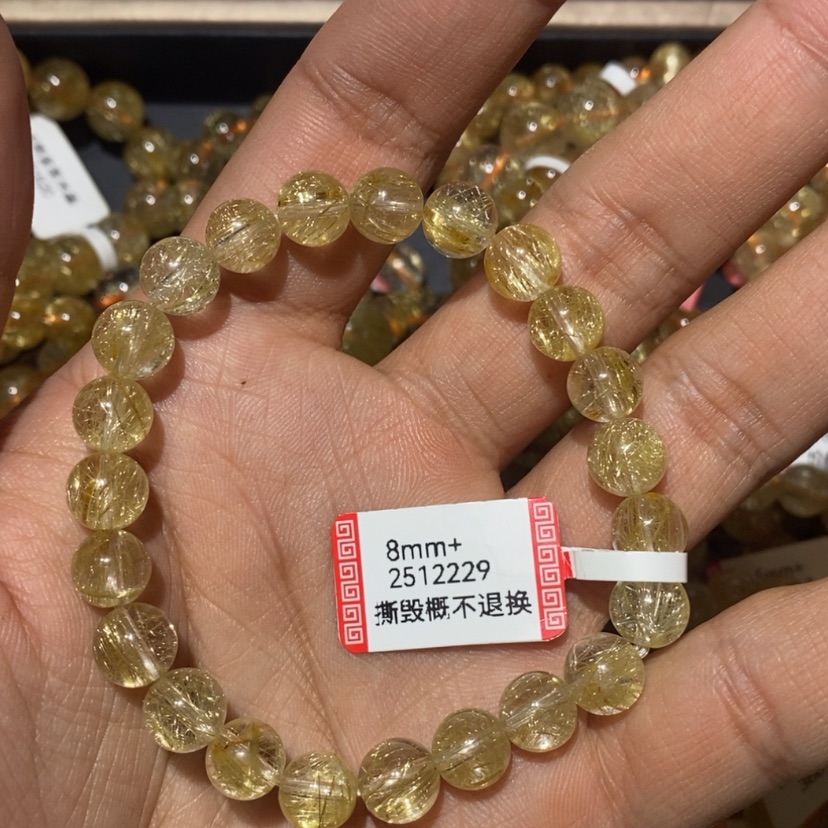 【闪购商品】水晶手链未镶嵌天然水晶手链