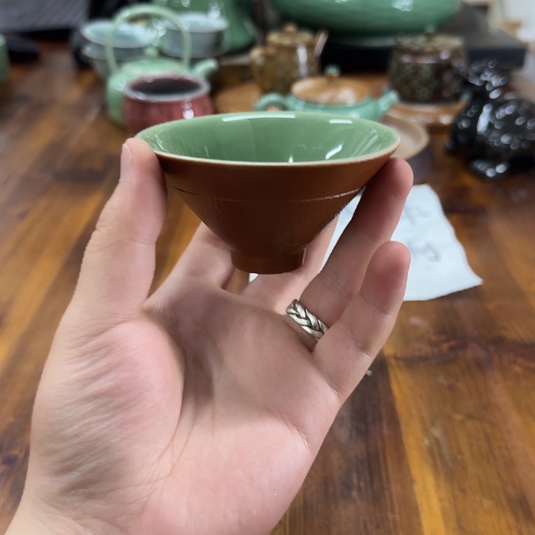 小仲青瓷茶器微瑕7243