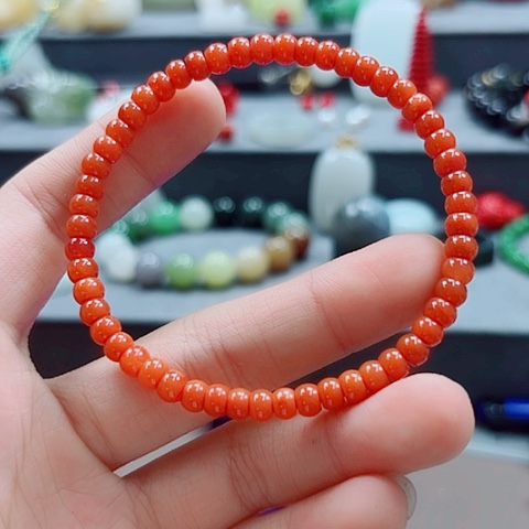 手链未镶嵌南红玛瑙