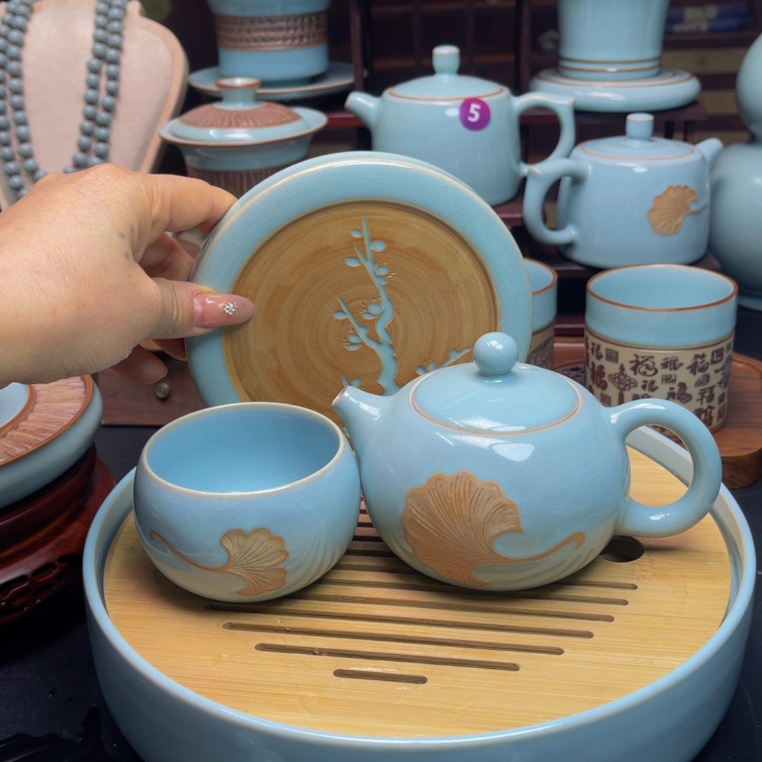 【闪购商品】壶瓷御盏茶器摆件，杯，盖碗，
