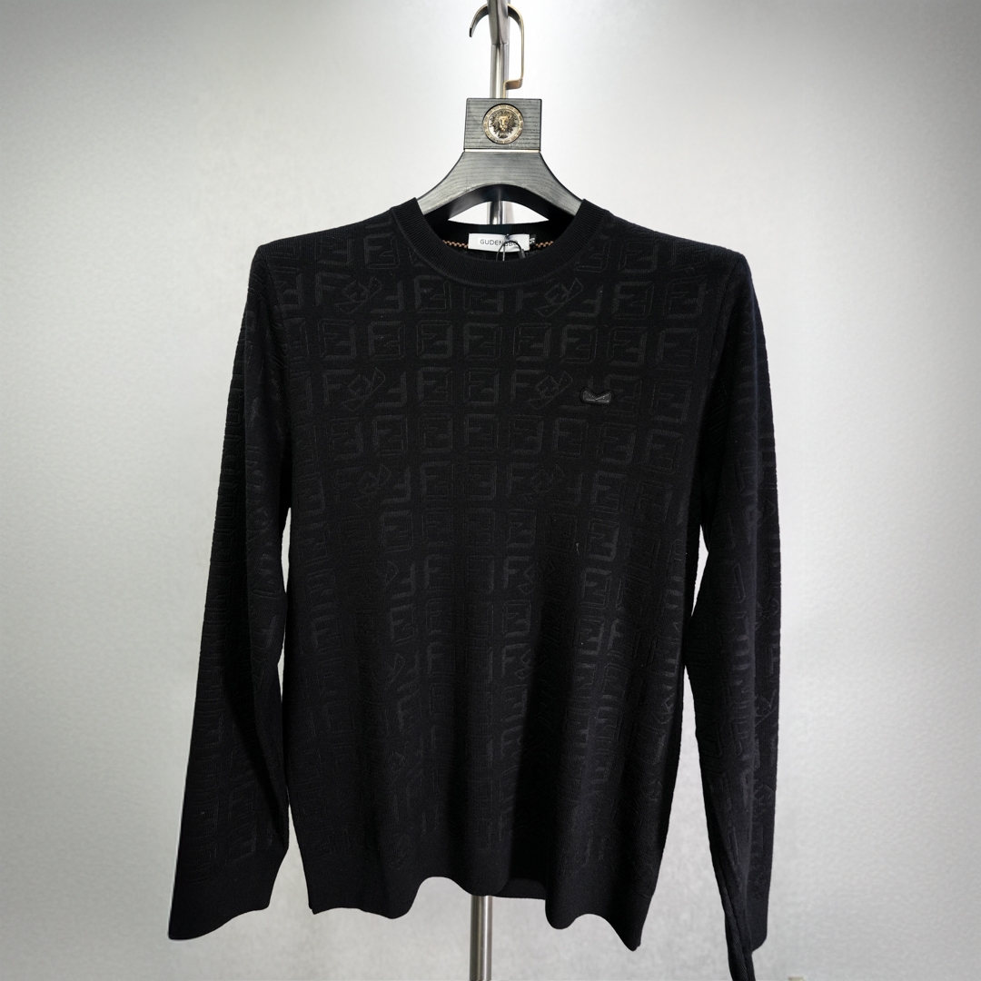 男装圆领羊毛衫男士纯色休闲针织衫秋冬季打底衫修身保暖毛衣