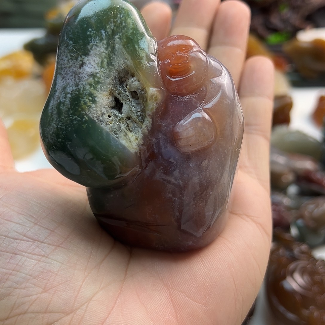 玛瑙/玉髓未镶嵌颈饰