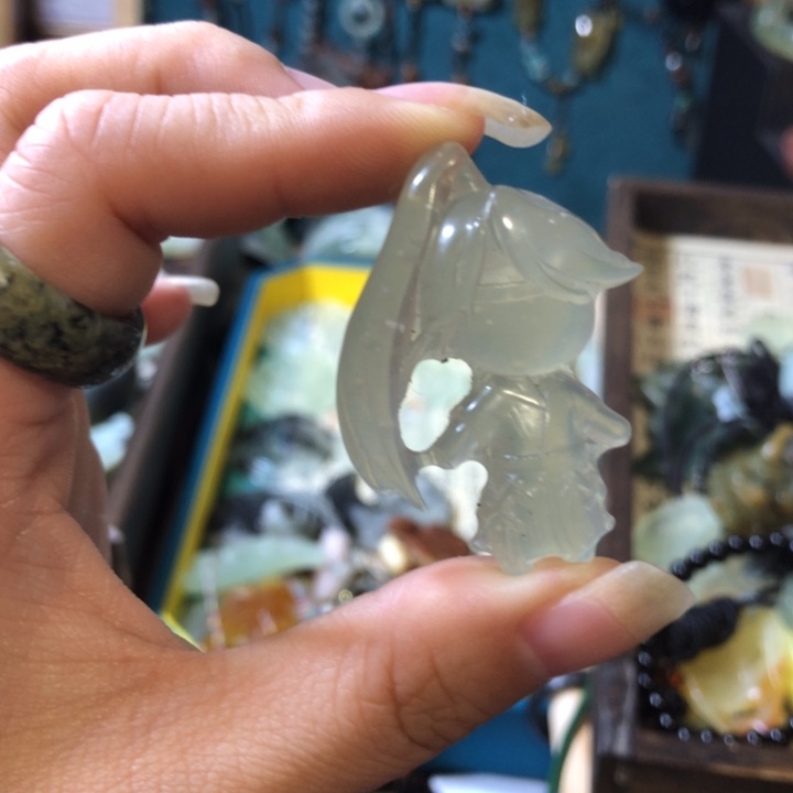 岫玉未镶嵌岫玉挂件