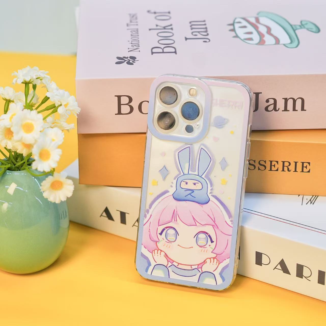 【三星专用】原创小薇设计手机壳适用于iphone可爱超轻实用防摔