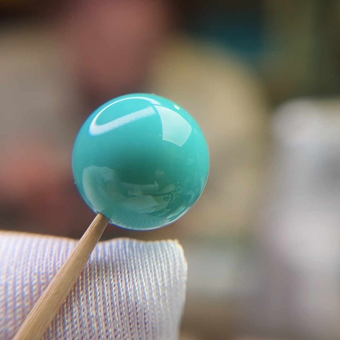 绿松石珠宝奇石未镶嵌13.8