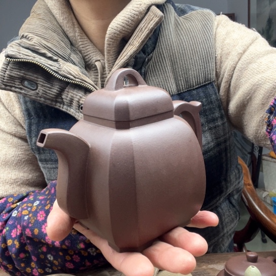 紫砂茶壶原矿紫泥
