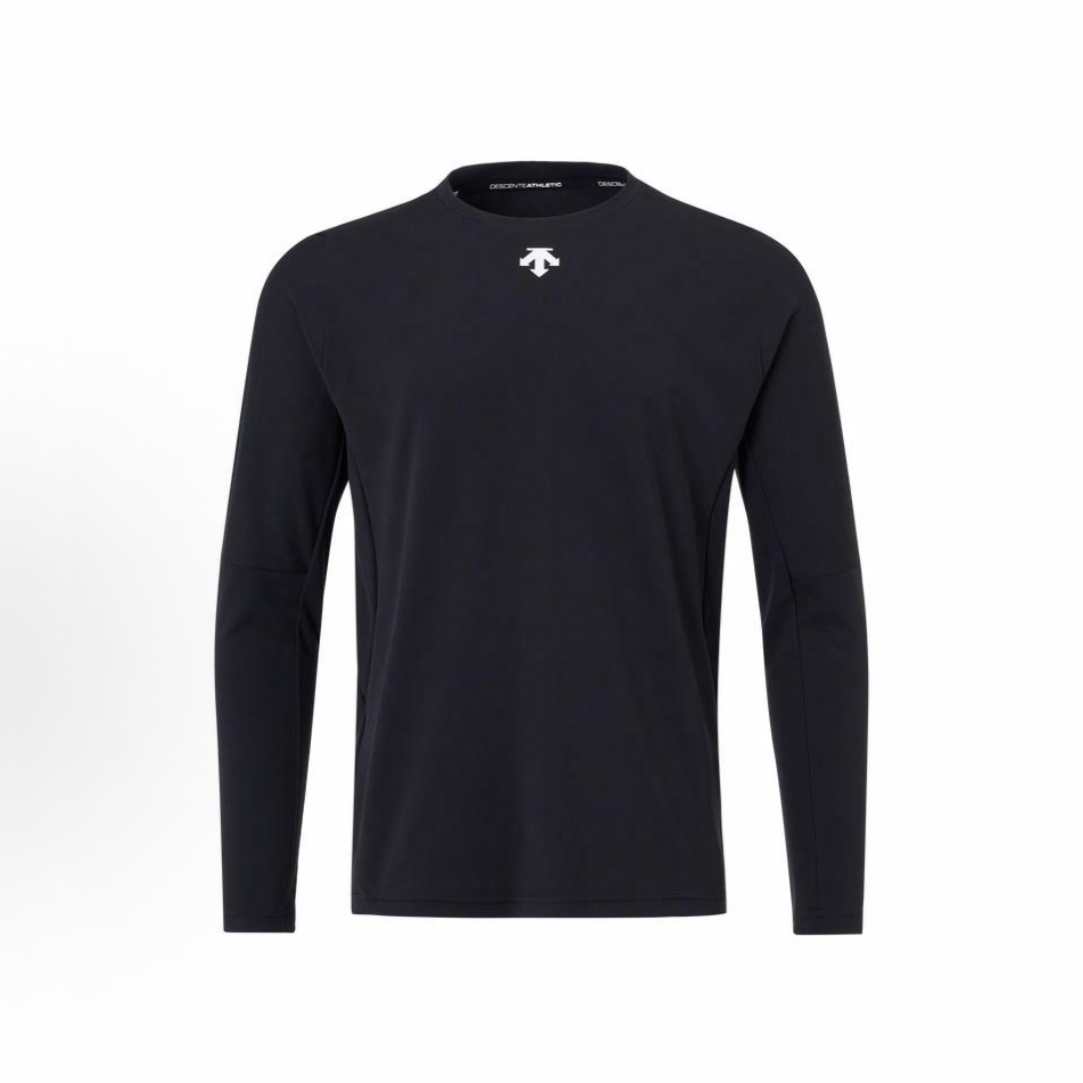 迪桑特DESCENTE TRAINING系列 简约舒适圆领长袖T恤 