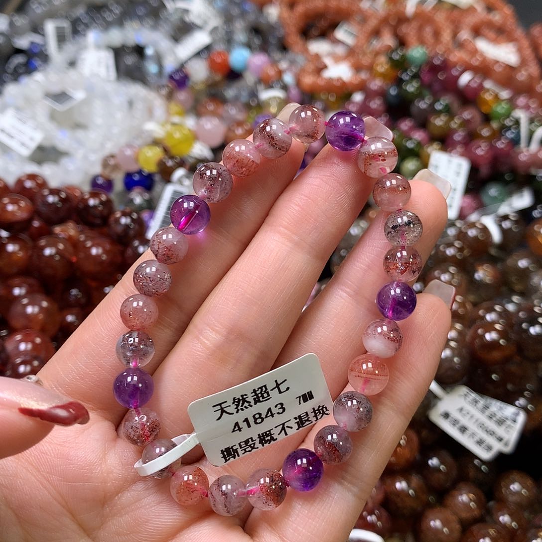 水晶手链未镶嵌，