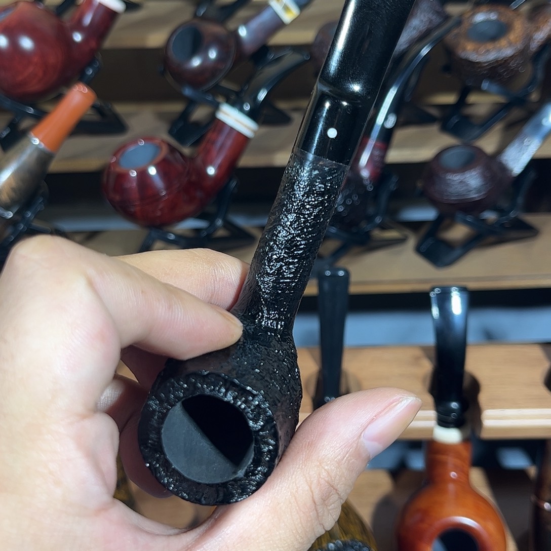 石楠木手工撞球烟斗