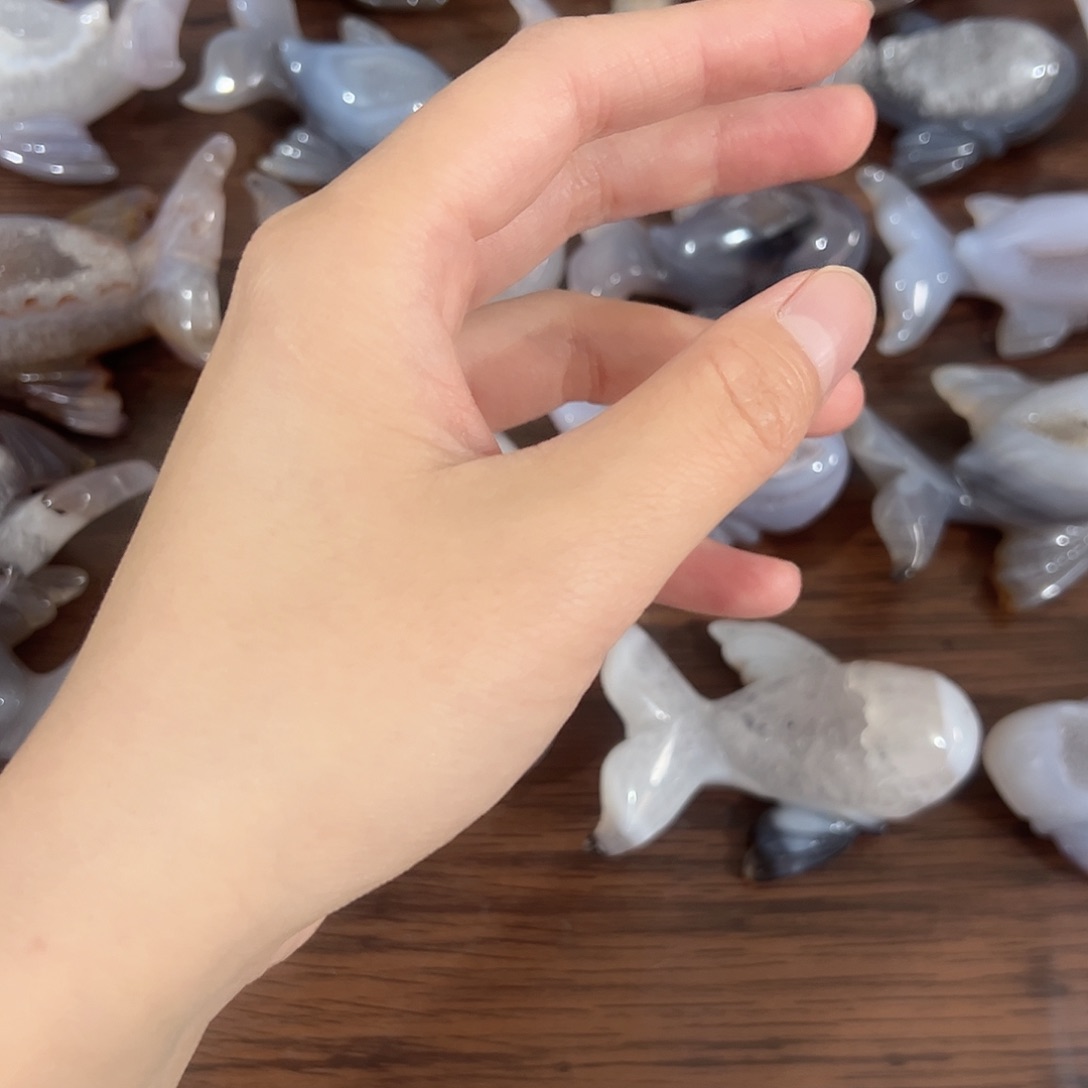 玛瑙/玉髓天然好运未镶嵌