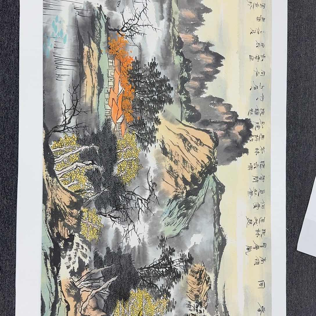 国画多次参加国内外大型