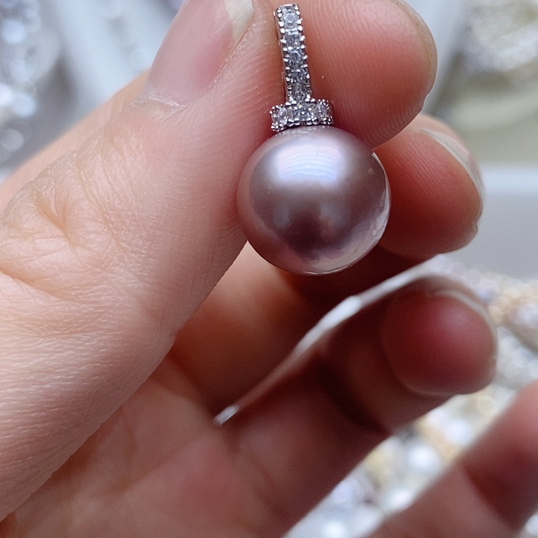 未镶嵌吊坠淡水珍珠