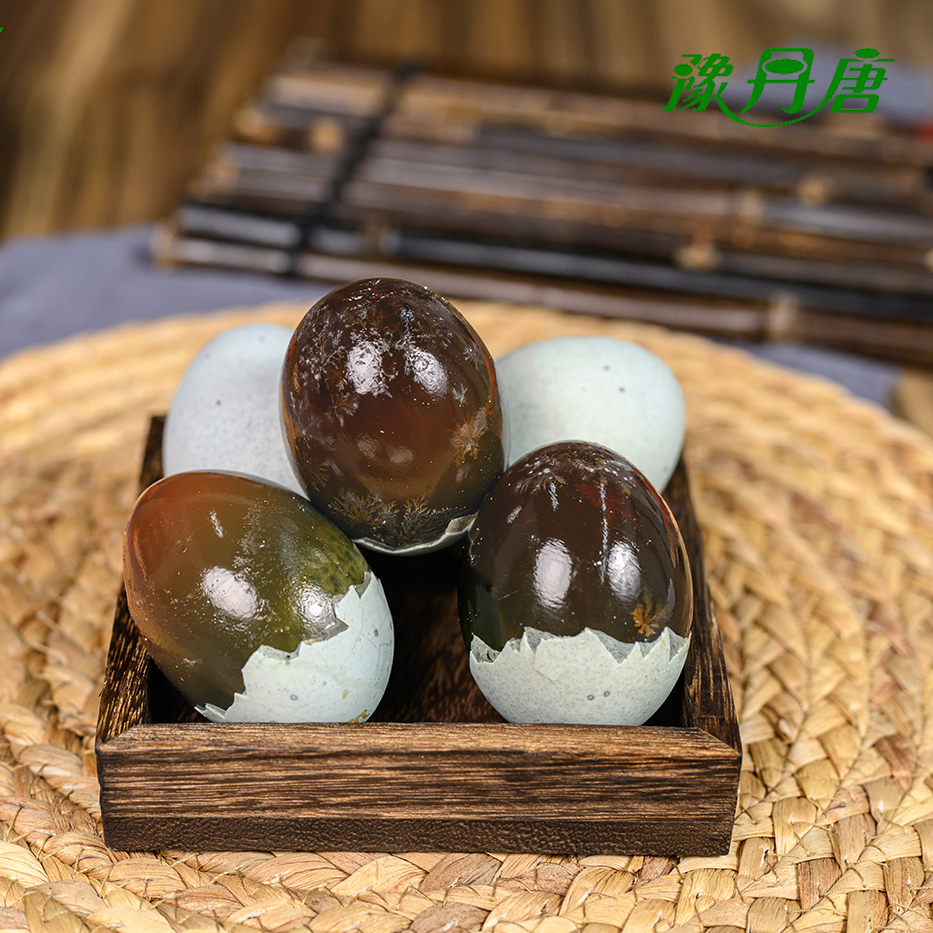 【年终狂欢】无铅工艺-恒温绿茶腌制-新鲜松花溏心皮蛋鸭蛋支持试吃