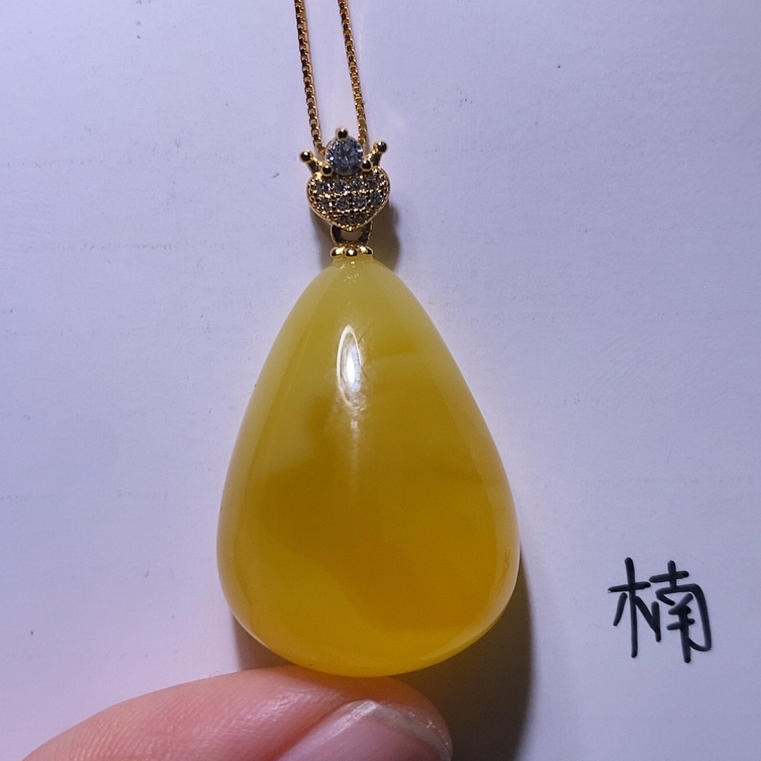 琥珀银S925镶嵌珠宝奇石