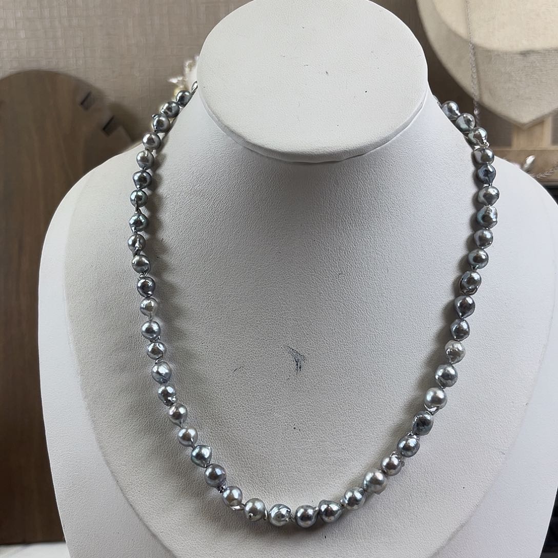 海水珍珠项链未镶嵌【纯恬】