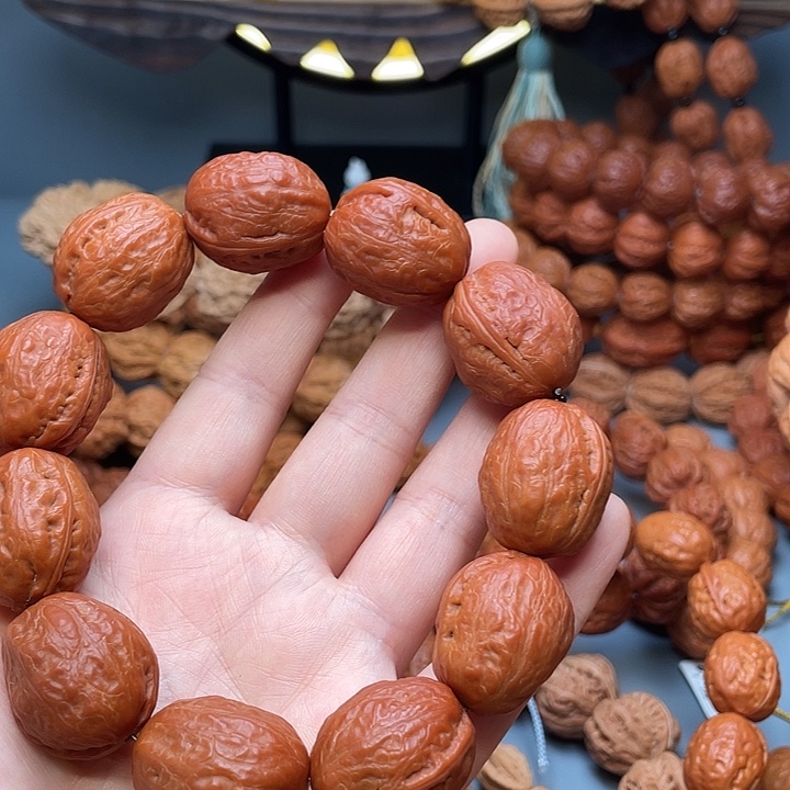 有***伤文玩核桃吊坠大枣