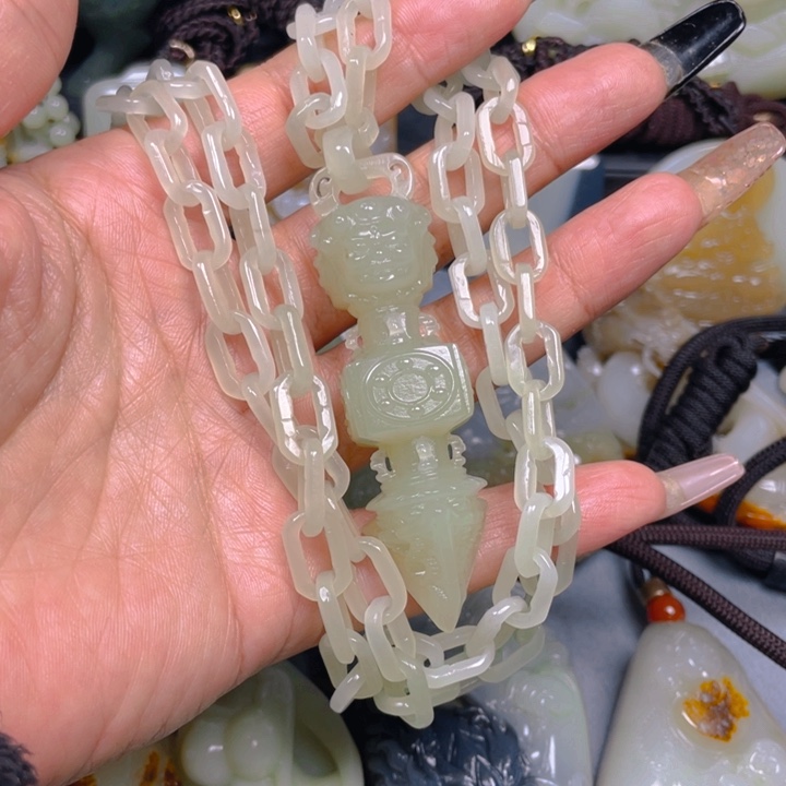 和田玉挂件未镶嵌