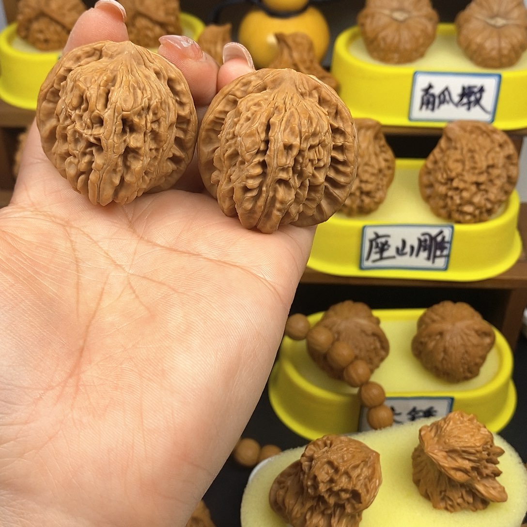 核桃四座楼 文玩/木作/... 文玩把