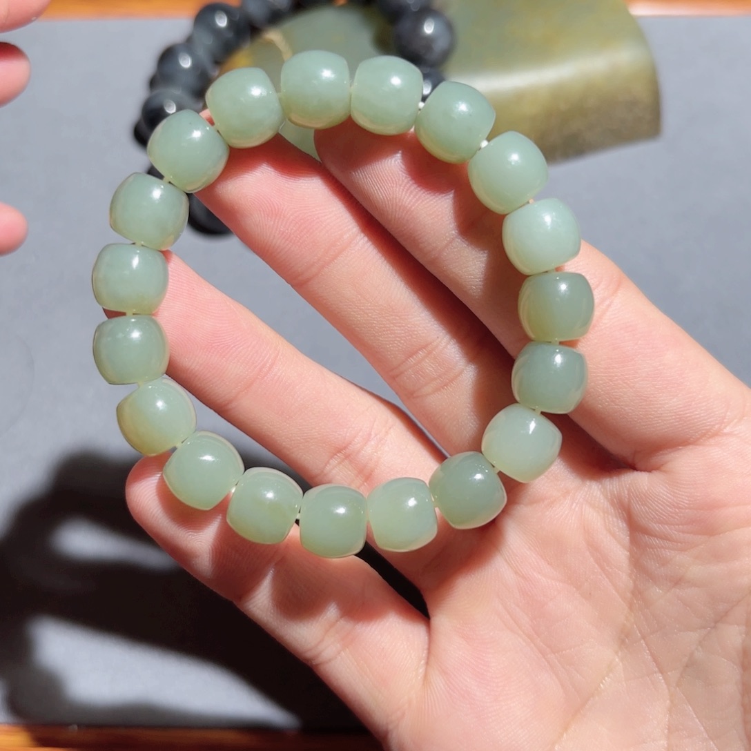 和田玉手链未镶嵌