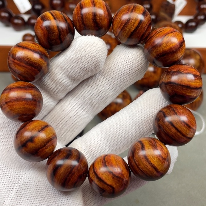 黄花梨/降香黄檀手串/手链海南黄花梨