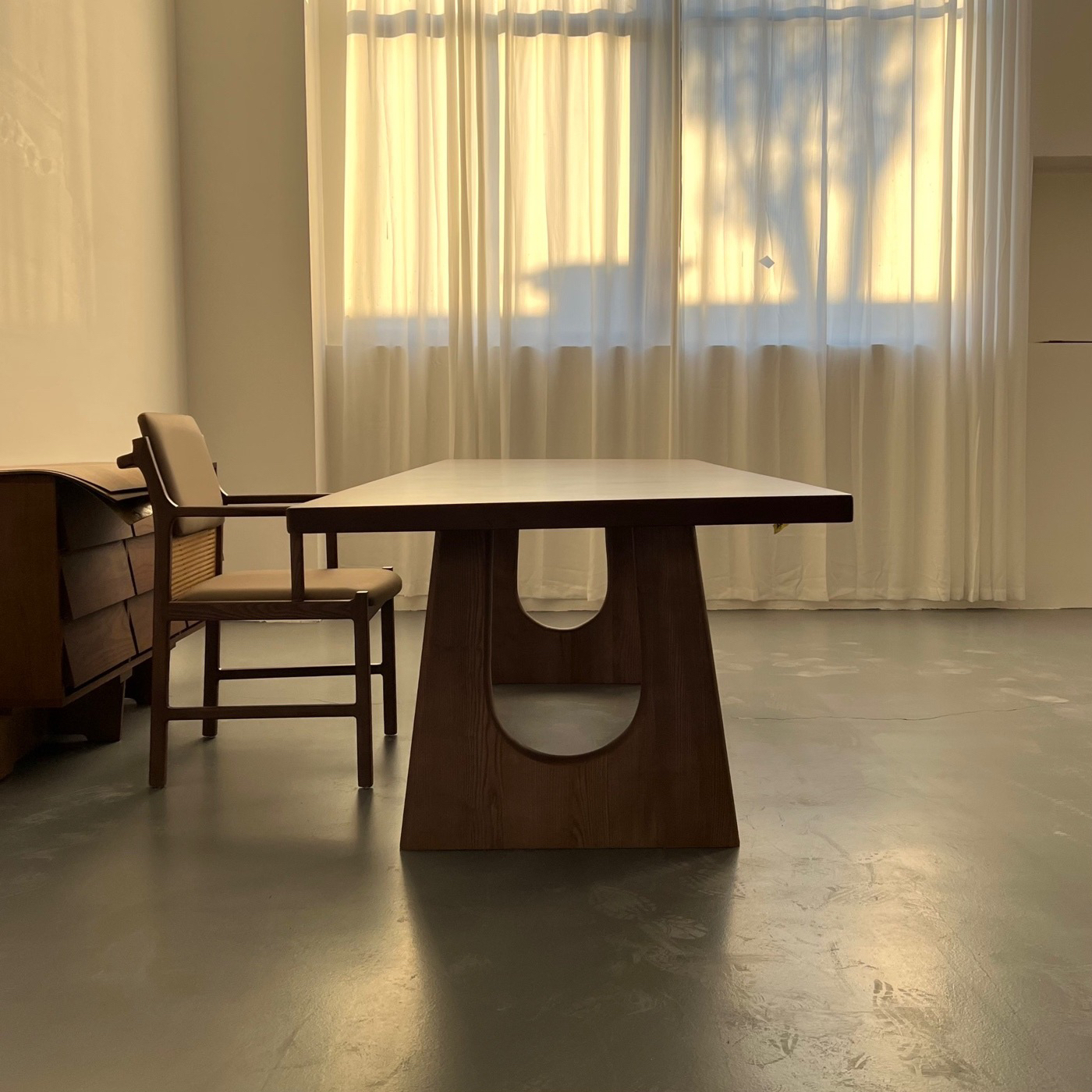 胡桃木法式复古实木桌腿支架适用于书桌茶几等轻奢新中式北欧