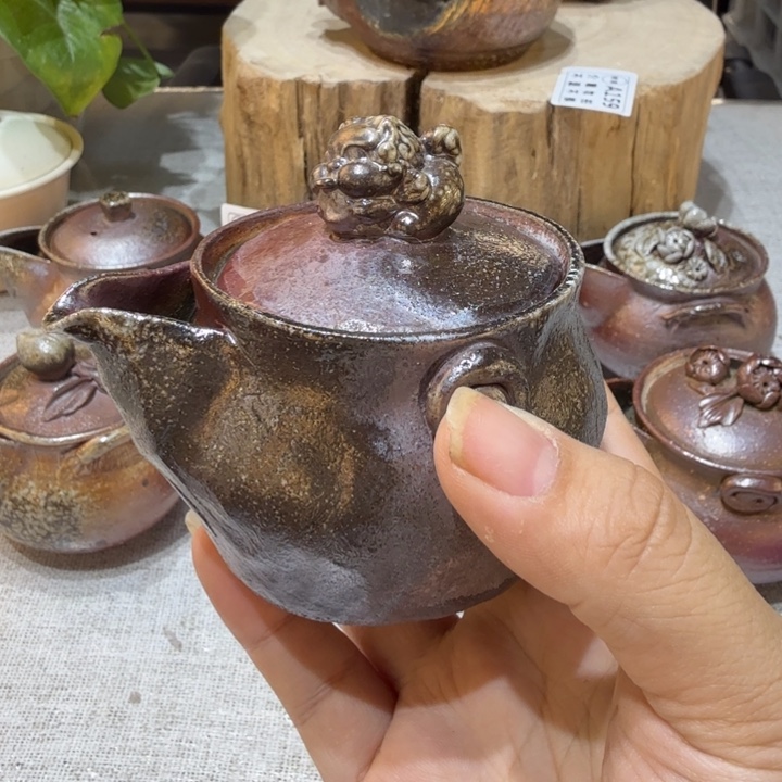 陶盘精品柴烧福利放漏