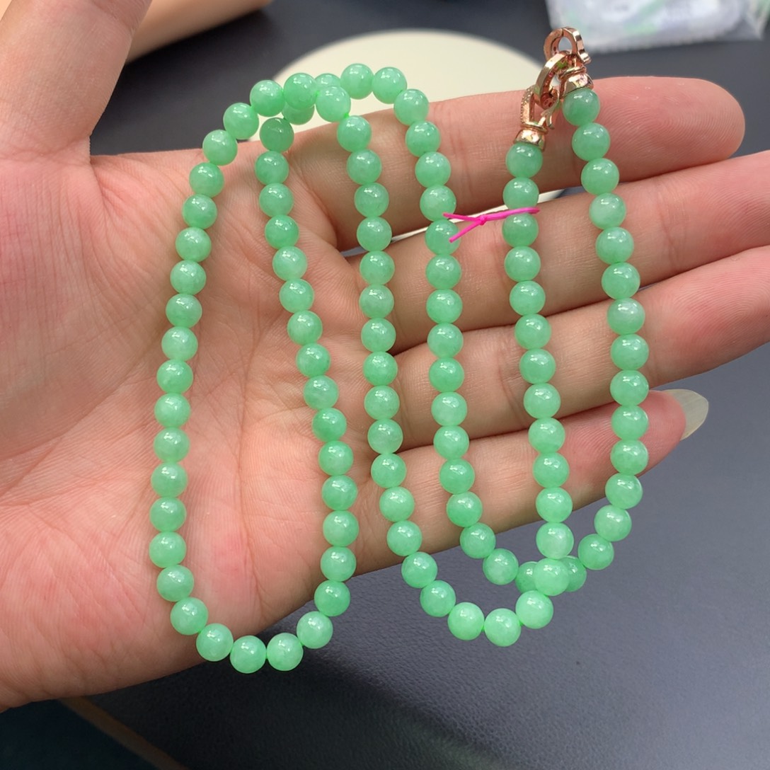 翡翠未镶嵌颈饰48小时鉴赏期退货不扣服务费