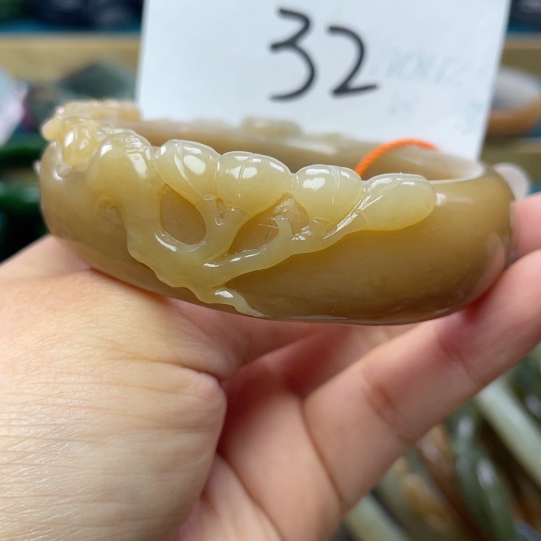 未镶嵌手镯和田玉圈口58