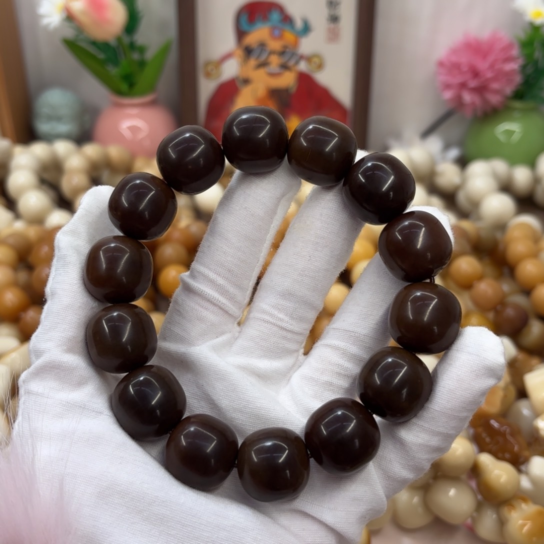 菩提根/象牙果吊坠19干磨瑕疵落地果糖油837