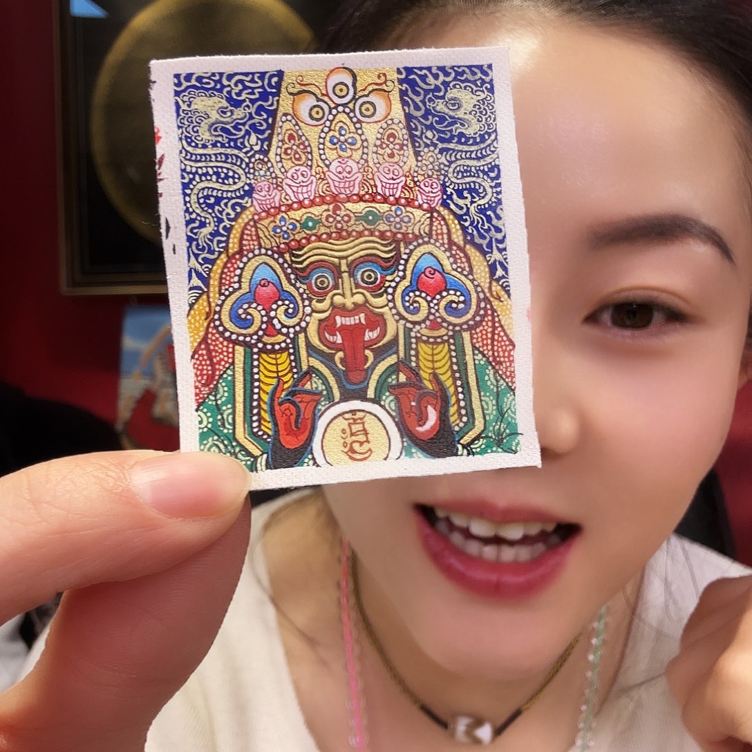 装裱画崽*扎基拉姆带壳子的