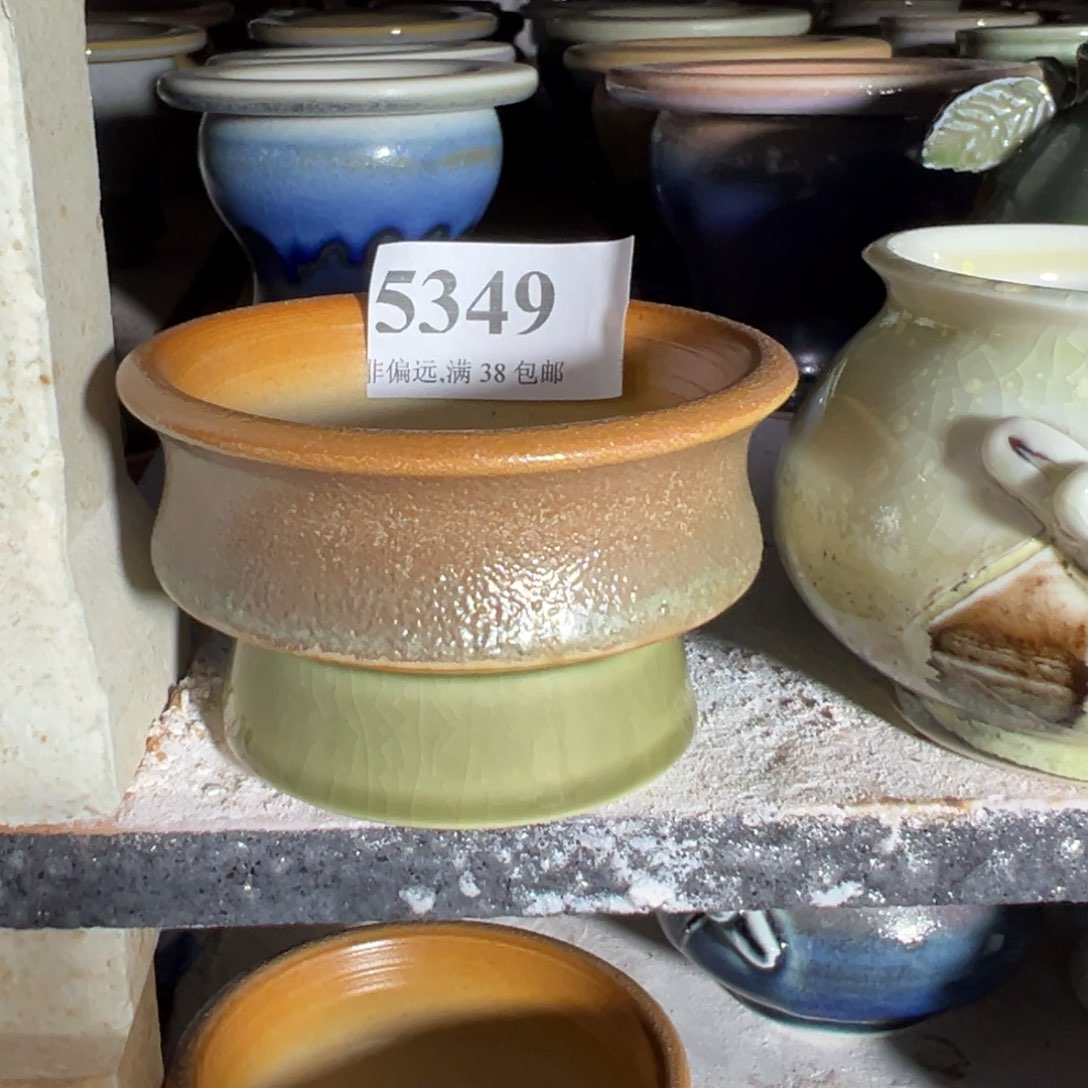 陶瓷景德镇手工花盆