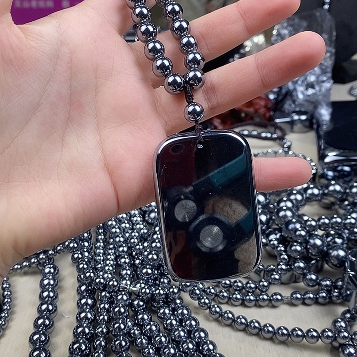 正品的太赫兹石8mm无事牌