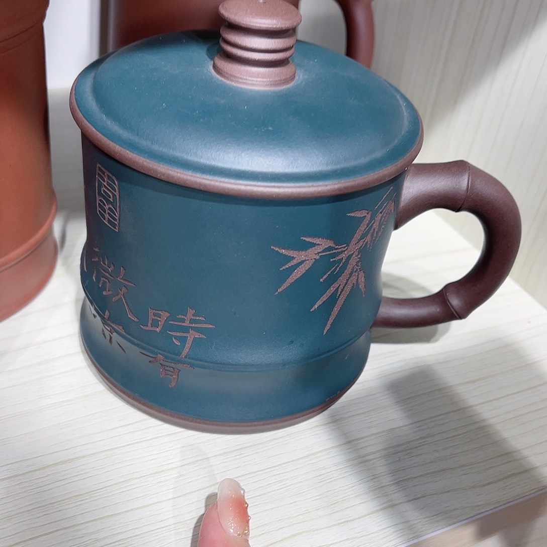 紫砂茶杯全部手工