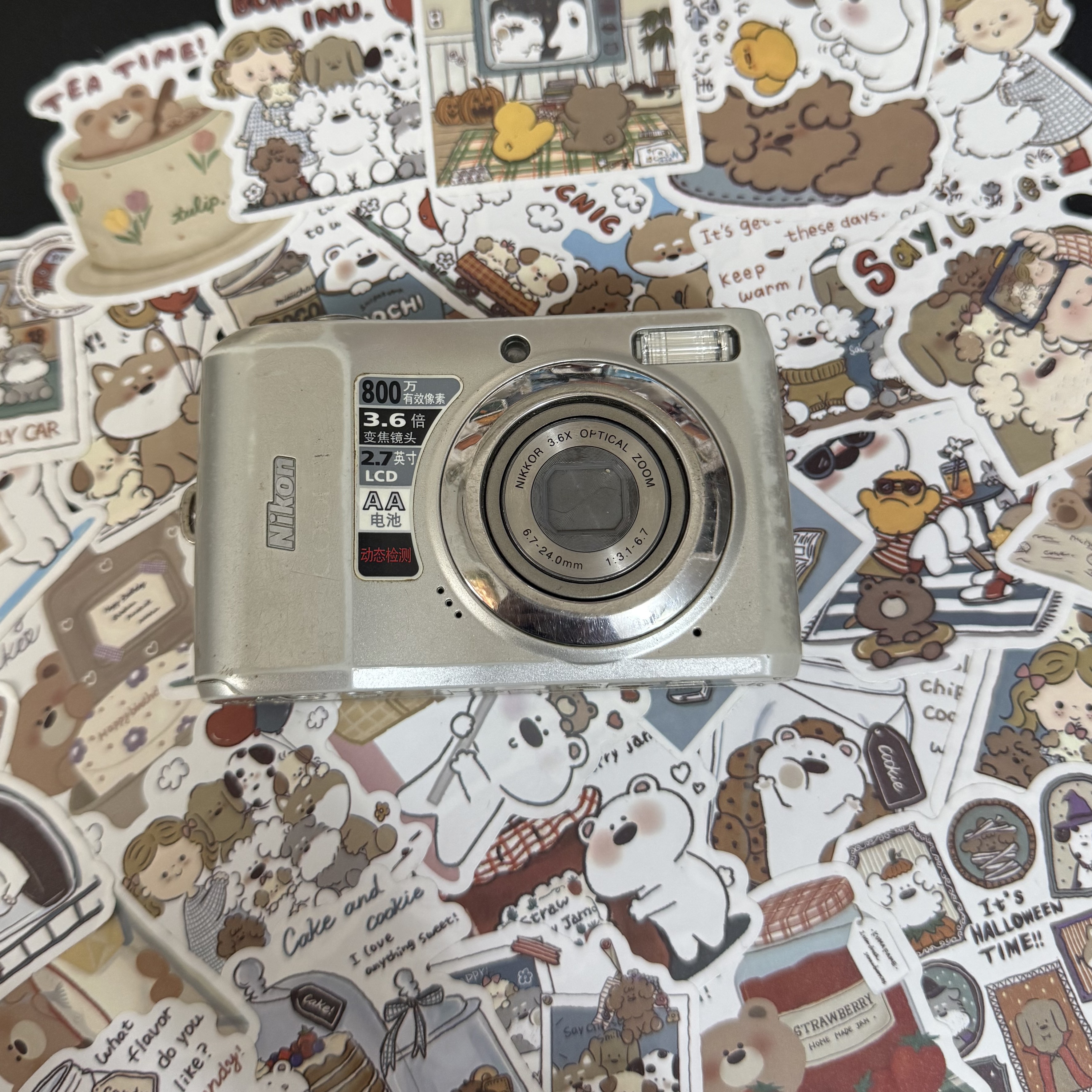 9新 Nikon/尼康 尼康L19，功能全好，自备五号电池