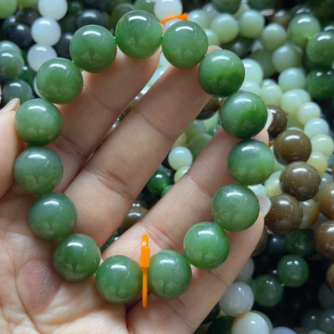 和田玉手链未镶嵌