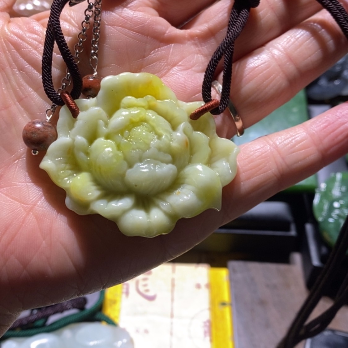 【闪购商品】岫玉毛衣链未镶嵌