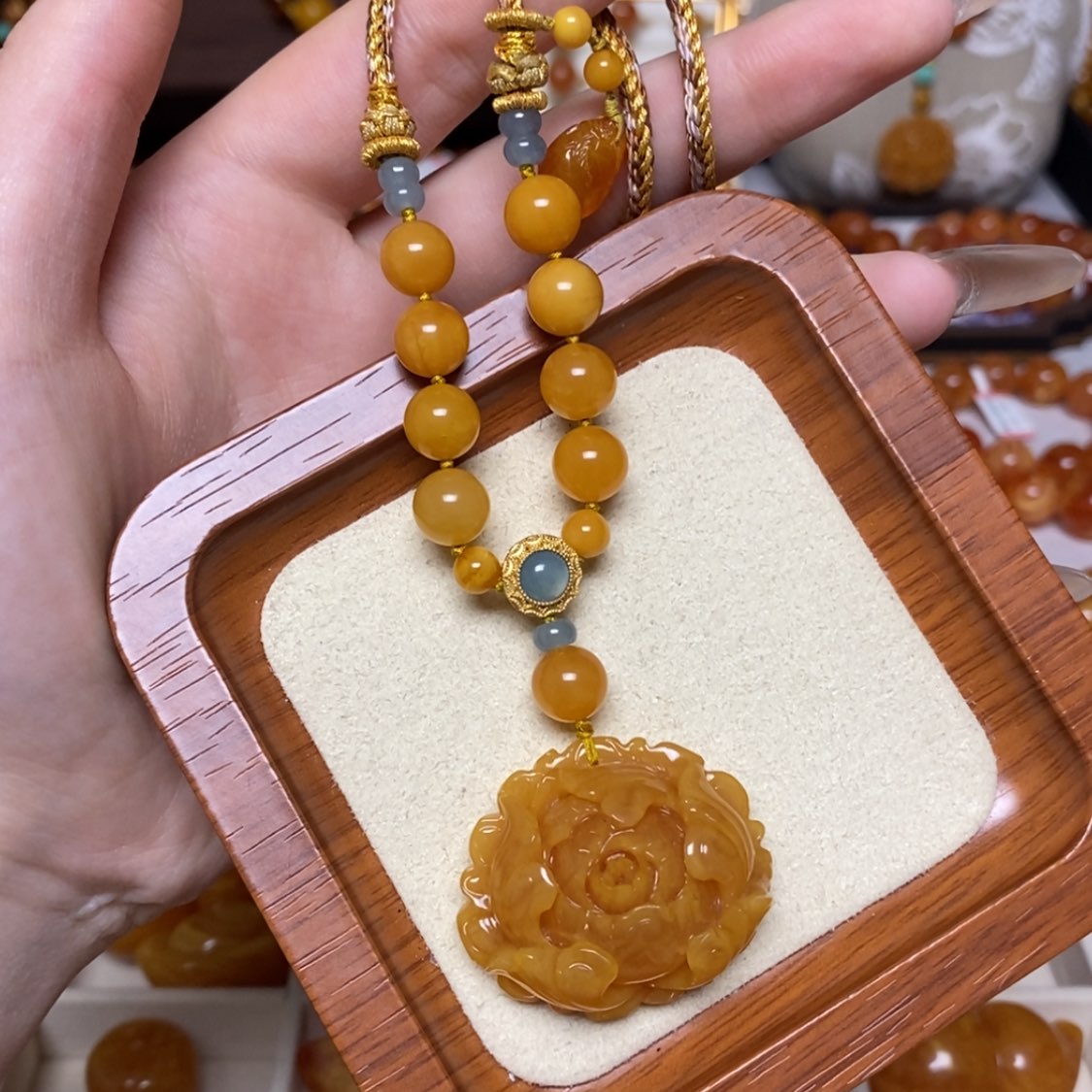 【闪购商品】手链蜜蜡未镶嵌项链
