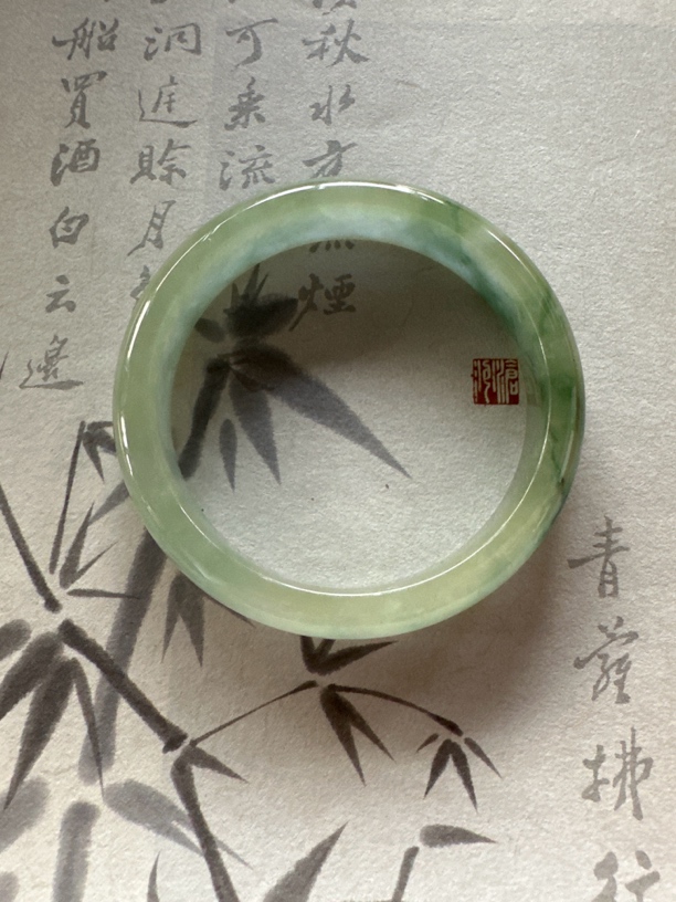 H275-五三➕缅甸翡翠手镯时尚冰